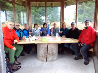 Abschlusswanderung der Nordic Walking-Gruppe