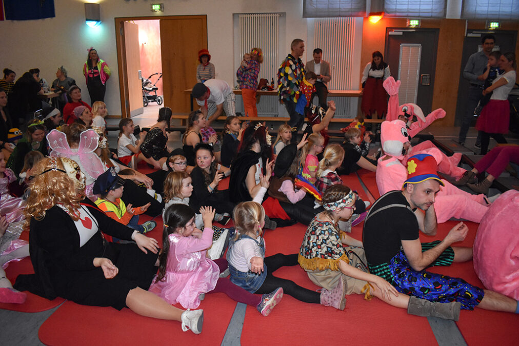 Großer Ansturm bei der Faschingsdisco für Kinder
