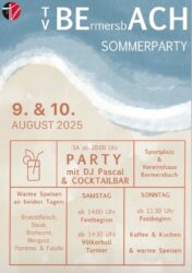 Sommerfest am Samstag, 09. und Sonntag, 10. August