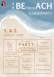 Sommerfest am Samstag, 01. und Sonntag, 02. August